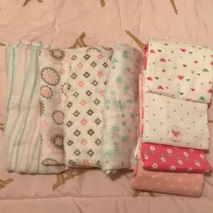 Muslim swaddles and burp clothes